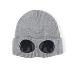 Aviator Sunglasses Knitted Futuristic Hat