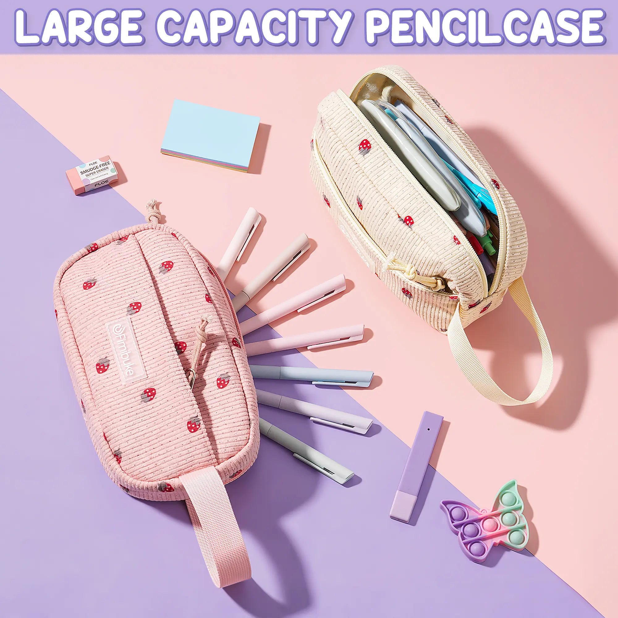 Fimibuke 3PCS Backpack for School,Waterproof Bookbag Set with Lunch Box & Pencil Case,School Bag for Elementary Middle School,Back to School Gift,Birthday'S Gift,Back to School Shopping,Travel Essentials