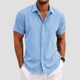Chemise Homme - Élégance Moderne | Manches Courtes