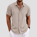Chemise Homme - Élégance Moderne | Manches Courtes