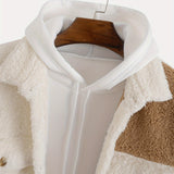 This Is a New Winter Casual Two-Piece Set for Men, Featuring a Soft And Plush Fabric with a Stylish Design. It Includes Contrasting Buttons And a Easy Chest Pocket, Making It Perfect for Home Relaxation Or Outings