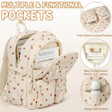 Fimibuke 3PCS Backpack for School,Waterproof Bookbag Set with Lunch Box & Pencil Case,School Bag for Elementary Middle School,Back to School Gift,Birthday'S Gift,Back to School Shopping,Travel Essentials
