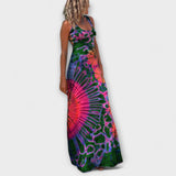 Ronja - La Bamba Tie-Dye Print Maxi Haljina