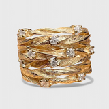 Vintage zlatni prsten s bezvremenskim šarmom