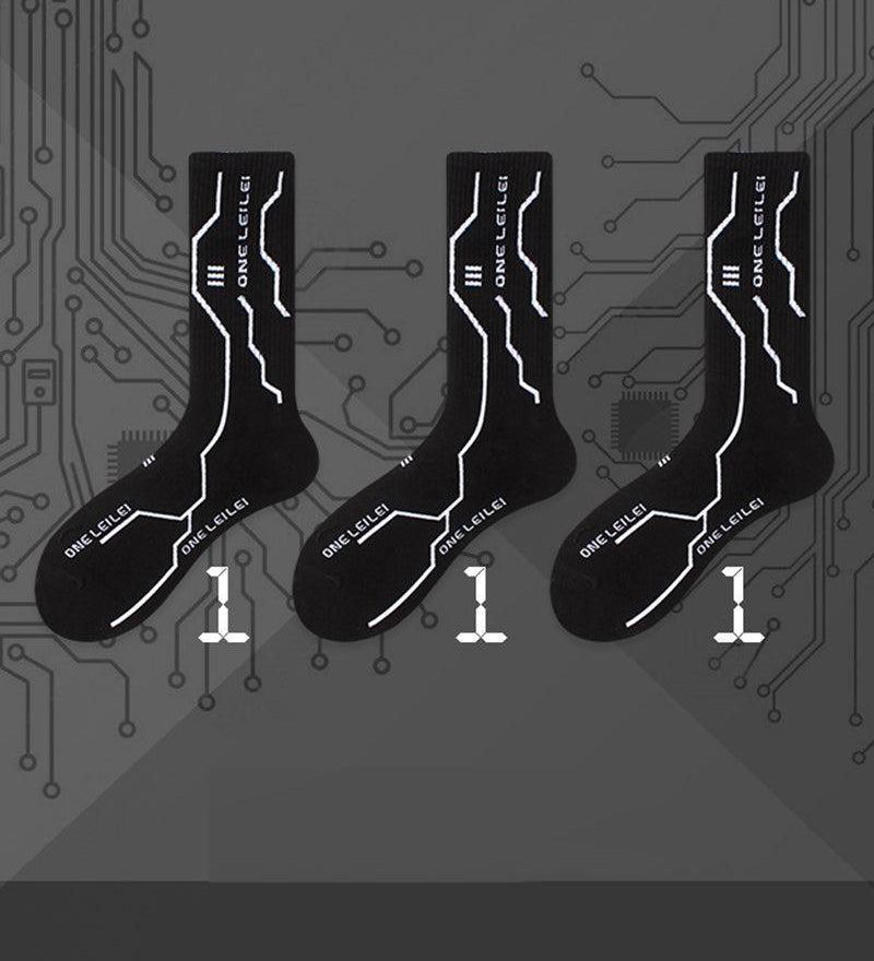 Lonely Warrior Cyberpunk Socks
