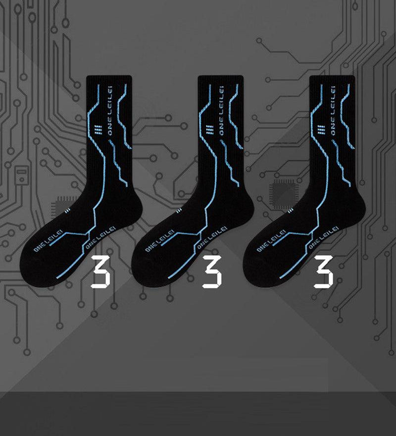 Lonely Warrior Cyberpunk Socks