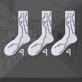 Lonely Warrior Cyberpunk Socks