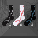 Lonely Warrior Cyberpunk Socks