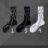 Lonely Warrior Cyberpunk Socks