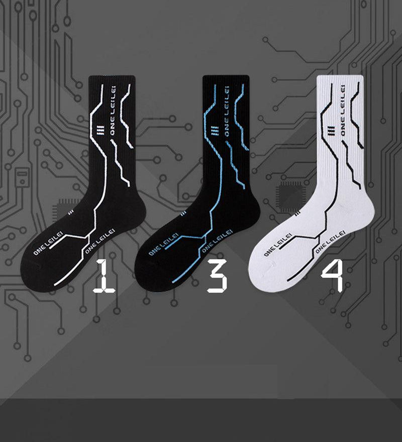 Lonely Warrior Cyberpunk Socks