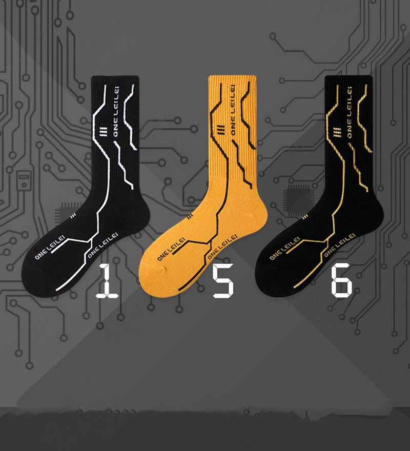 Lonely Warrior Cyberpunk Socks