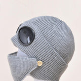 Pilot Knitted Ski Mask And Hat