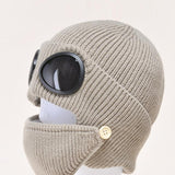 Pilot Knitted Ski Mask And Hat