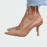 Sára Sofisticirani Slingback Cipele s Uskom Špicom
