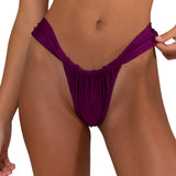 EZE Plum Caspia - Brazilian Bikini Bottoms