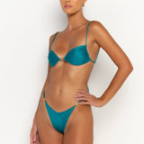 LIA Blue Fondale - Brazilian Bikini Bottoms