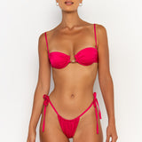PALOMA Magenta - Tie Side Bikini Bottoms